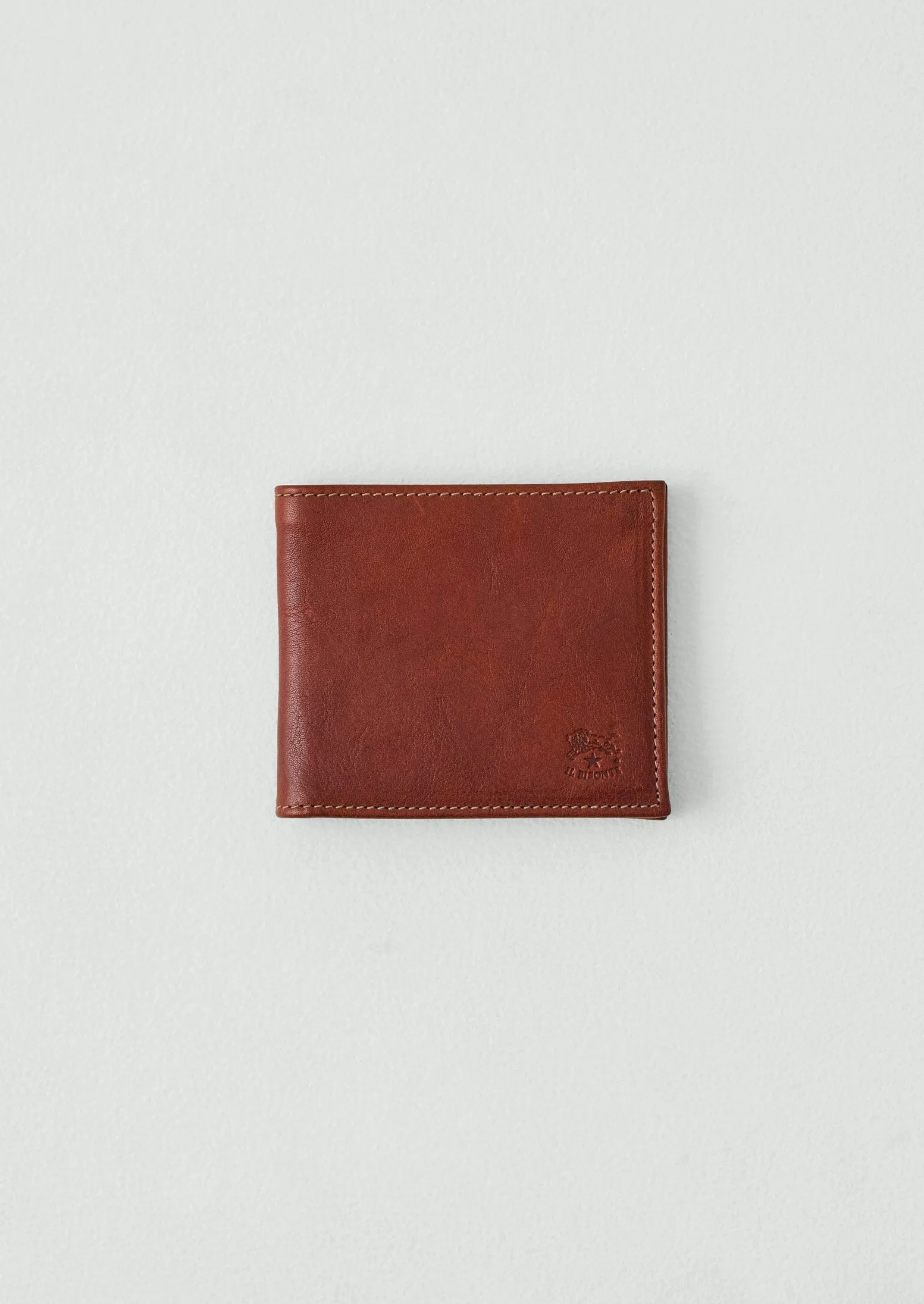 Il Bisonte Bi-Fold Leather Wallet | Sepia sold by TOAST