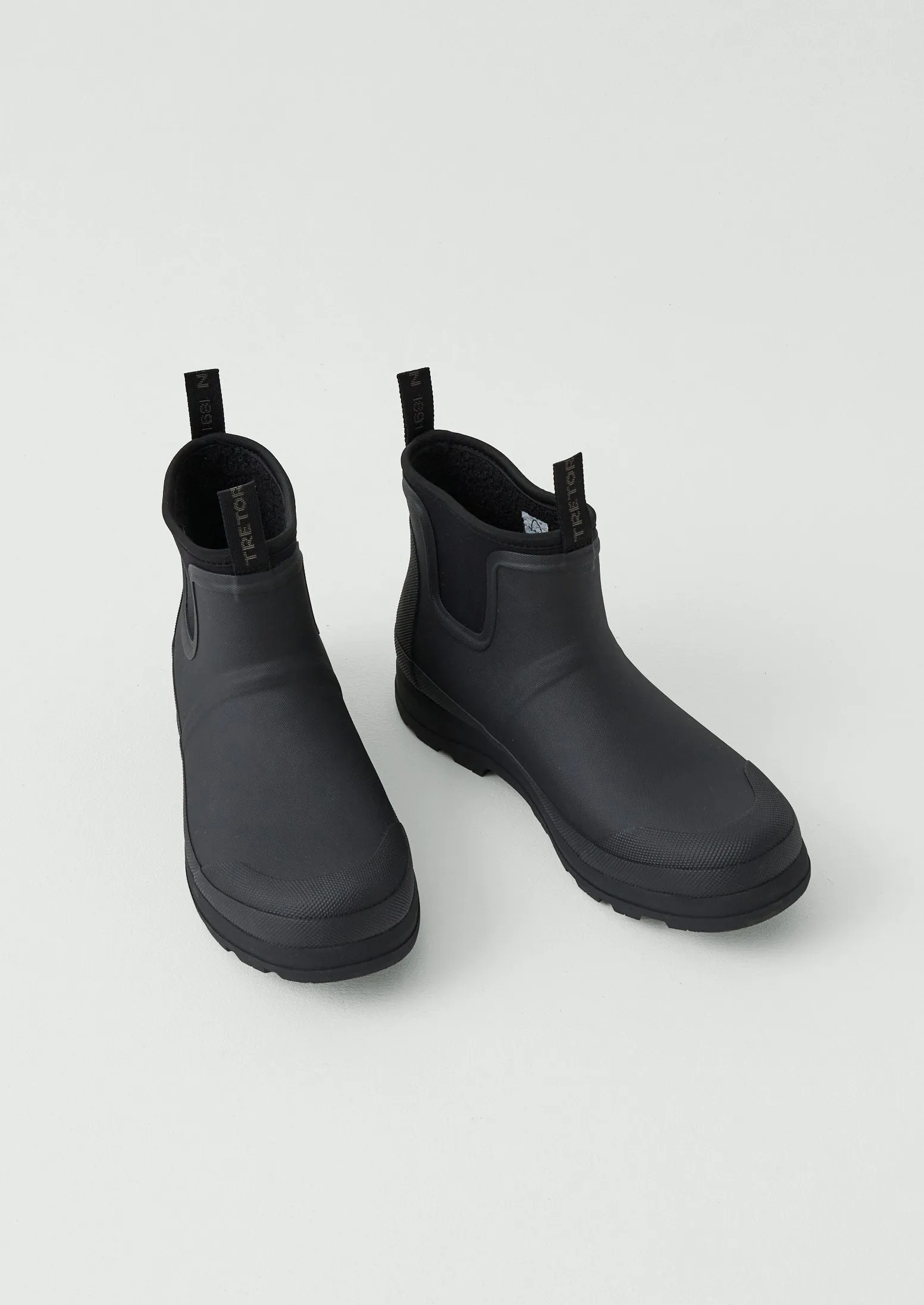 Tretorn Low Winter Boots | Black sold by TOAST