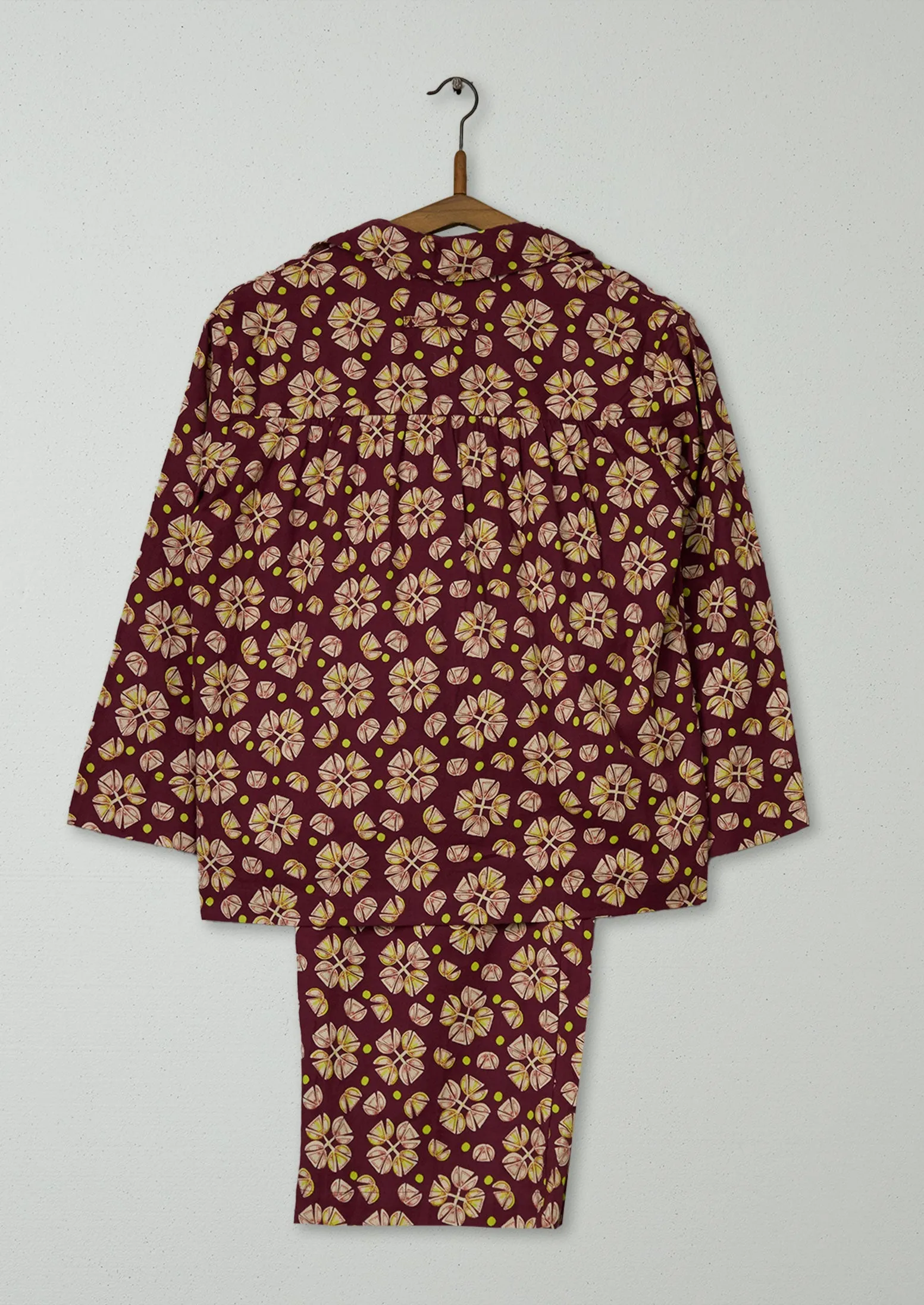 Reworn Tulip Print Pyjamas Size XS (293) | Multi sold by TOAST product image thumbnail 2