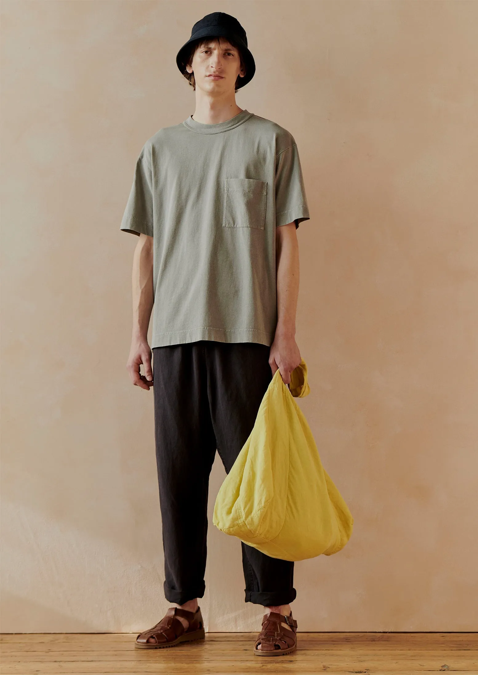 Garment Dyed Linen Bag | Billi Flower Yellow sold by TOAST product image thumbnail 3