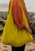 Garment Dyed Linen Bag | Billi Flower Yellow sold by TOAST