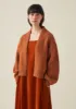 Lofty Alpaca Blend Cardigan | Pumpkin sold by TOAST