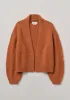 Lofty Alpaca Blend Cardigan | Pumpkin sold by TOAST