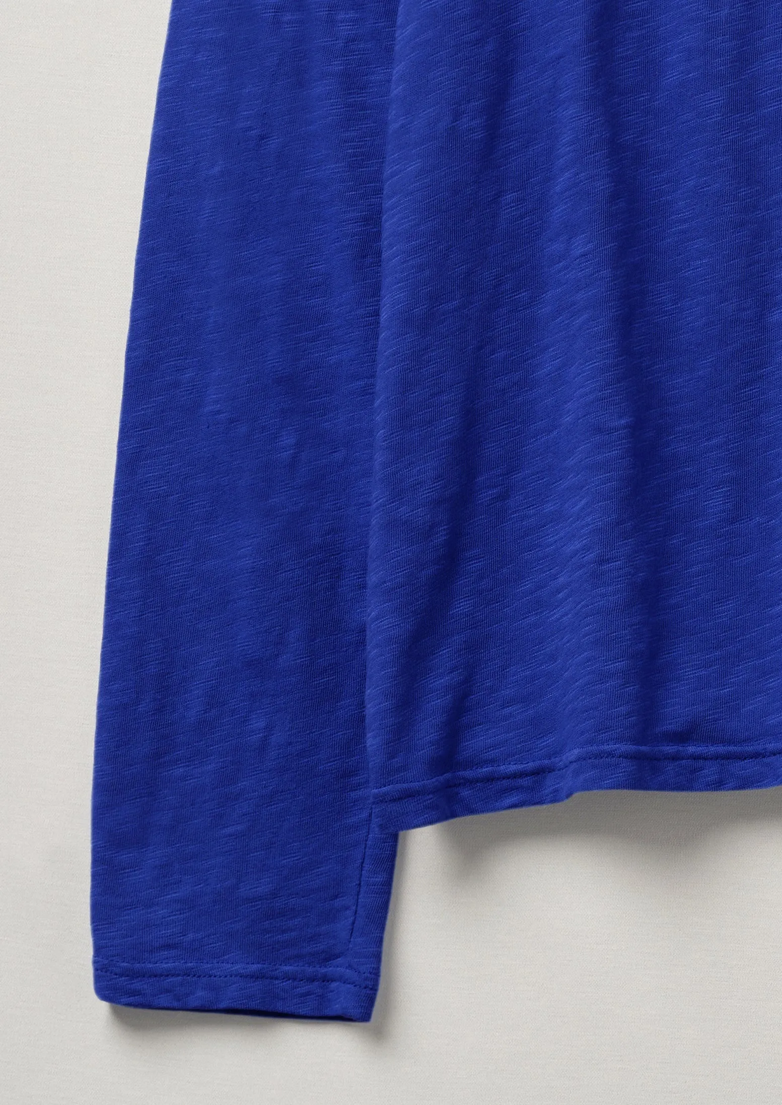 Frank Long Sleeve Tee | Cobalt sold by TOAST product image thumbnail 4