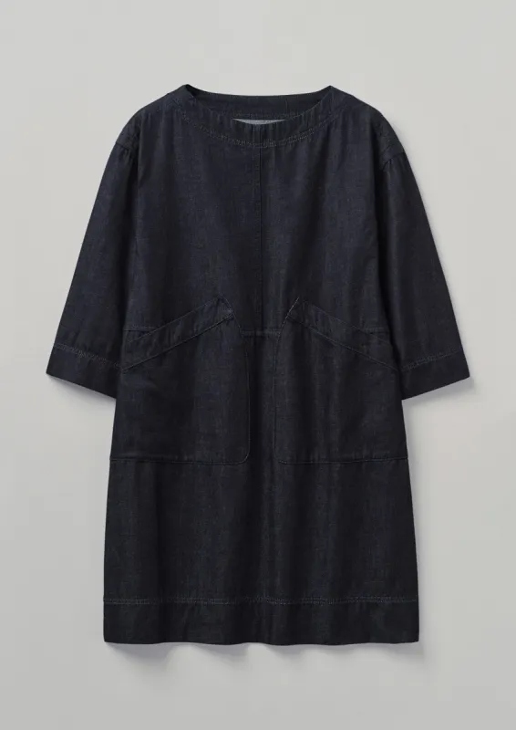 Ivy Denim Tunic Dress | Indigo sold by TOAST