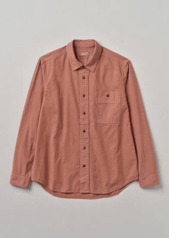 Otis Cotton Linen Poplin Shirt | Dusty Pink sold by TOAST