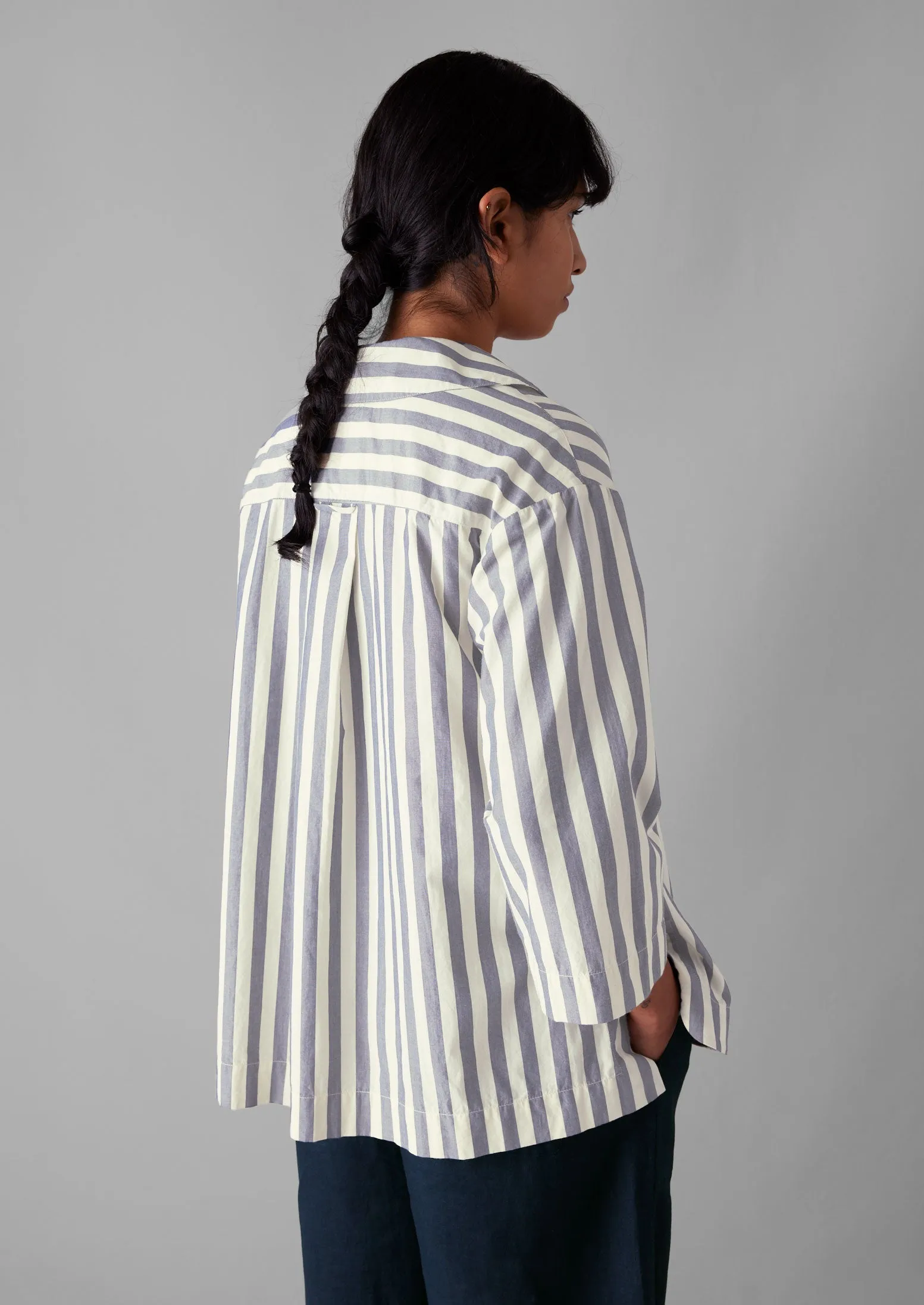 Oyo Stripe Cotton Smock | Butter sold by TOAST product image thumbnail 4