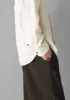 Alfie Garment Dyed Linen Trousers | Olive sold by TOAST