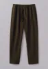 Alfie Garment Dyed Linen Trousers | Olive sold by TOAST