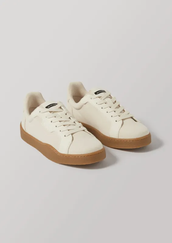 Good News Venus Organic Cotton Trainers | Natural sold by TOAST