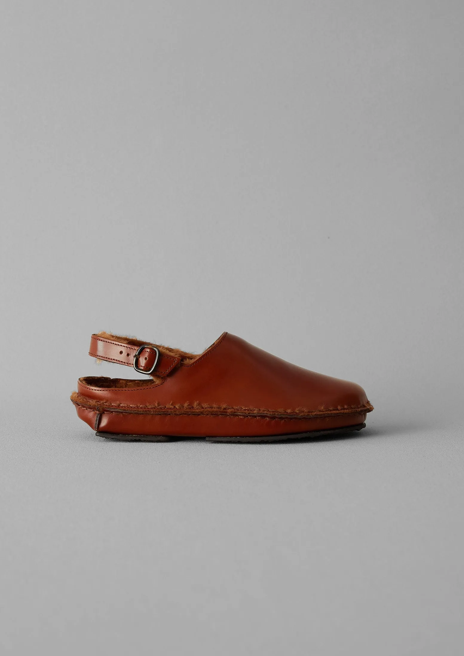Hereu Cargol Sheepskin Mules | Tan sold by TOAST product image thumbnail 2