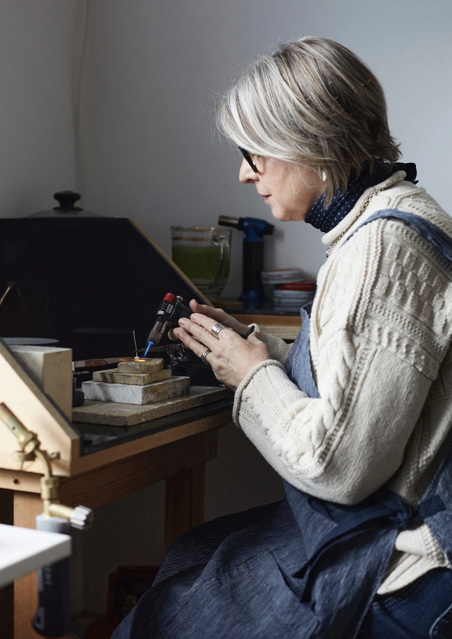 Sally Lacock Seed Drop Earrings | Silver sold by TOAST product image thumbnail 3