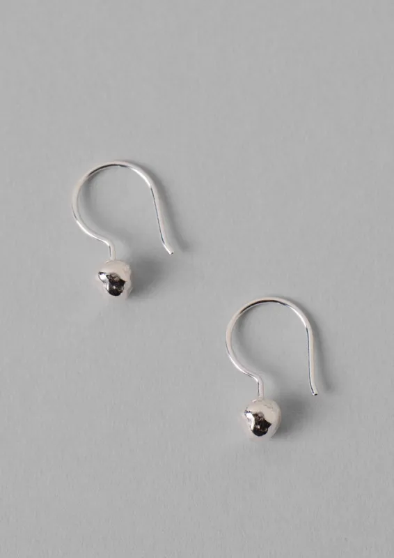 Sally Lacock Seed Drop Earrings | Silver sold by TOAST