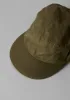 Decho Weatherproof Cotton Panelled Cap | Olive sold by TOAST