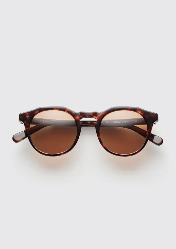 Finlay and Co Archer Sunglasses | Chocolate sold by TOAST
