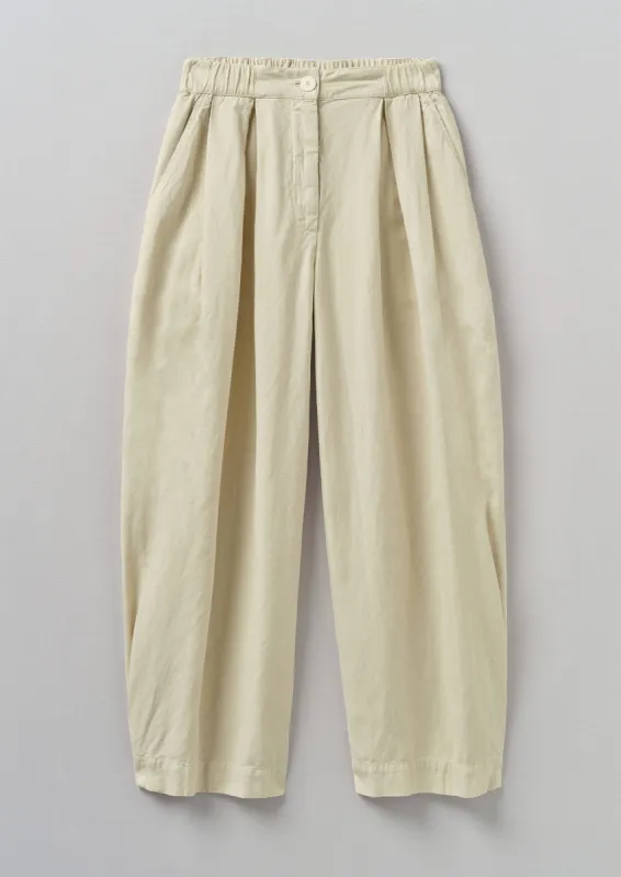 Cotton Linen Canvas Wide Leg Trousers sold by TOAST