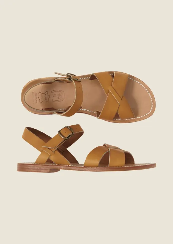 La Botte Gardiane Pac Sandals | Tan sold by TOAST