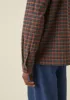 Camp Collar Check Wool Cotton Shirt | Ochre/Acid Green sold by TOAST