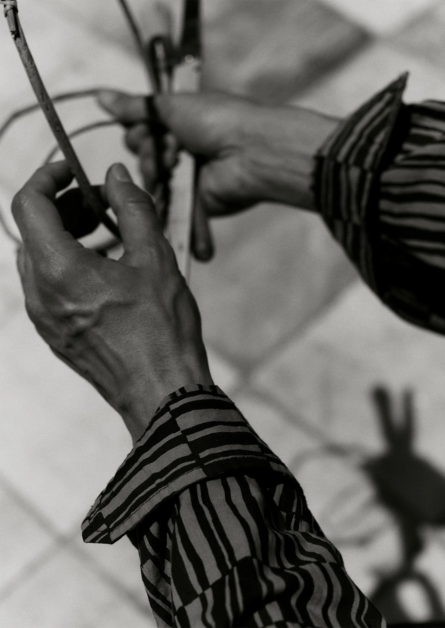 Block Print Camp Collar Shirt | Golden Sand sold by TOAST product image thumbnail 4