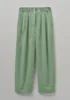 Side Tab Cotton Linen Twill Trousers | Herb sold by TOAST