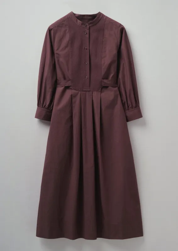 Pique Bib Front Poplin Dress | Hickory sold by TOAST