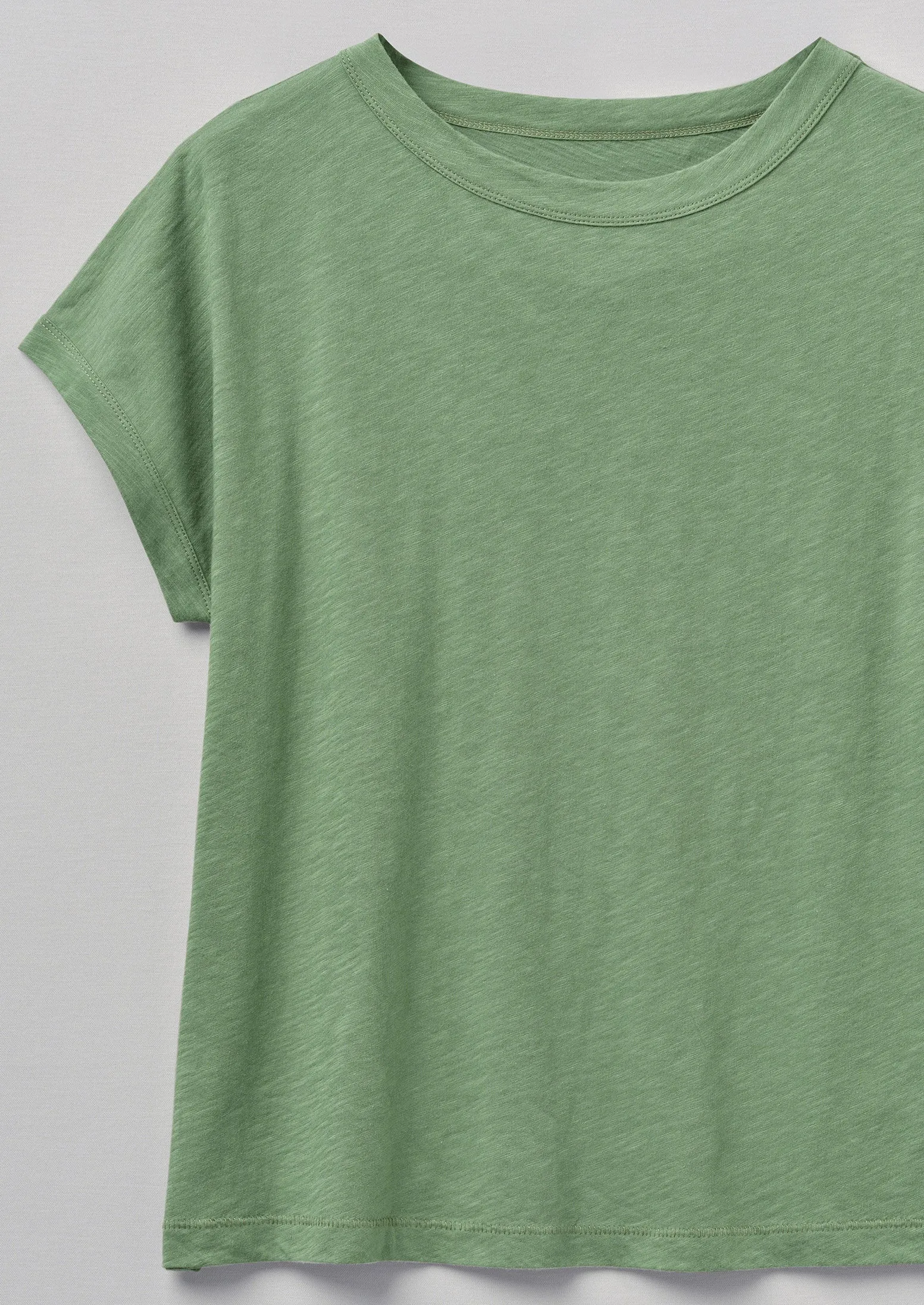Alda Organic Cotton Easy Tee | Herb sold by TOAST product image thumbnail 4