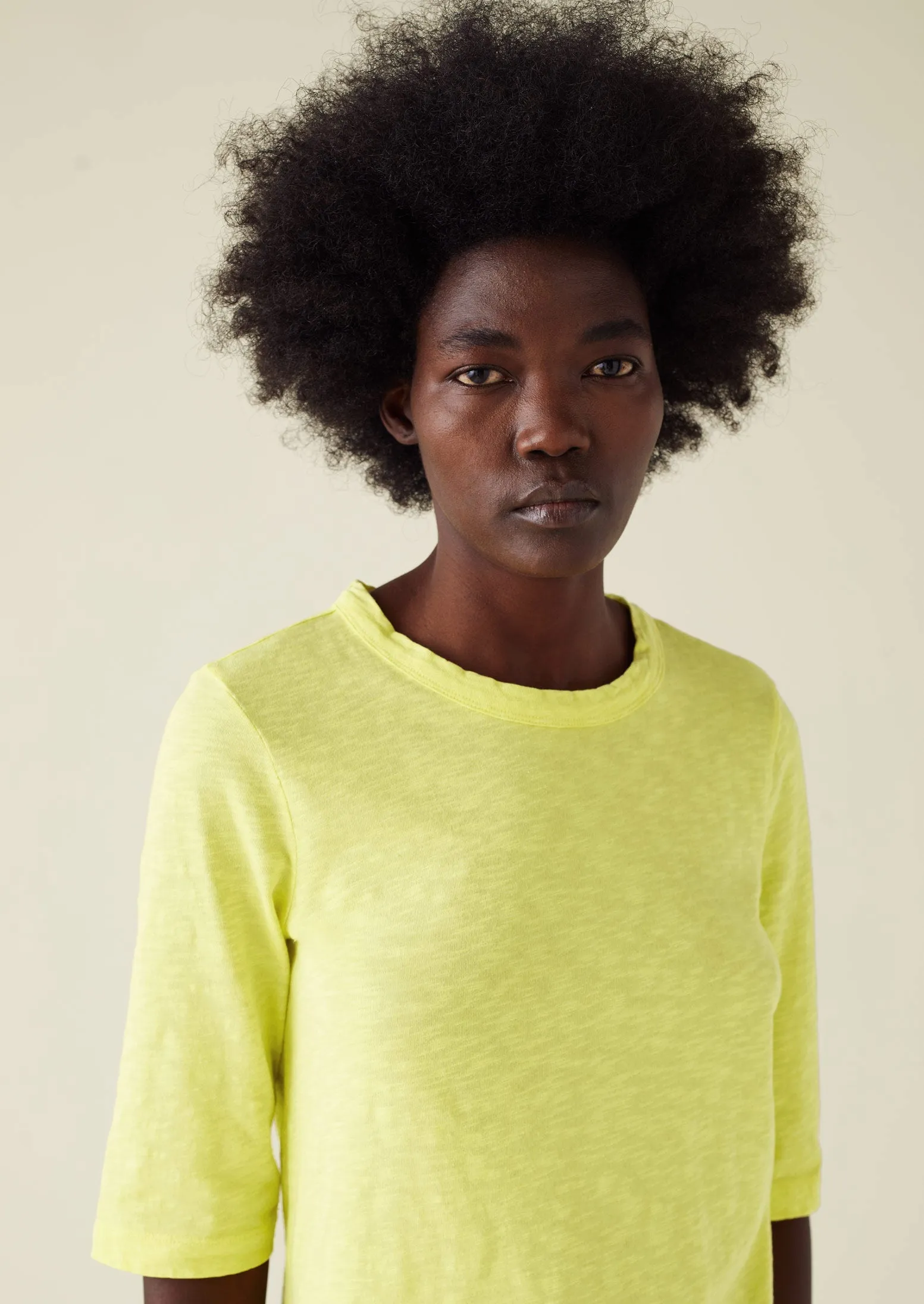 Cleo Cotton Half Sleeve Tee | Pollen sold by TOAST product image thumbnail 3