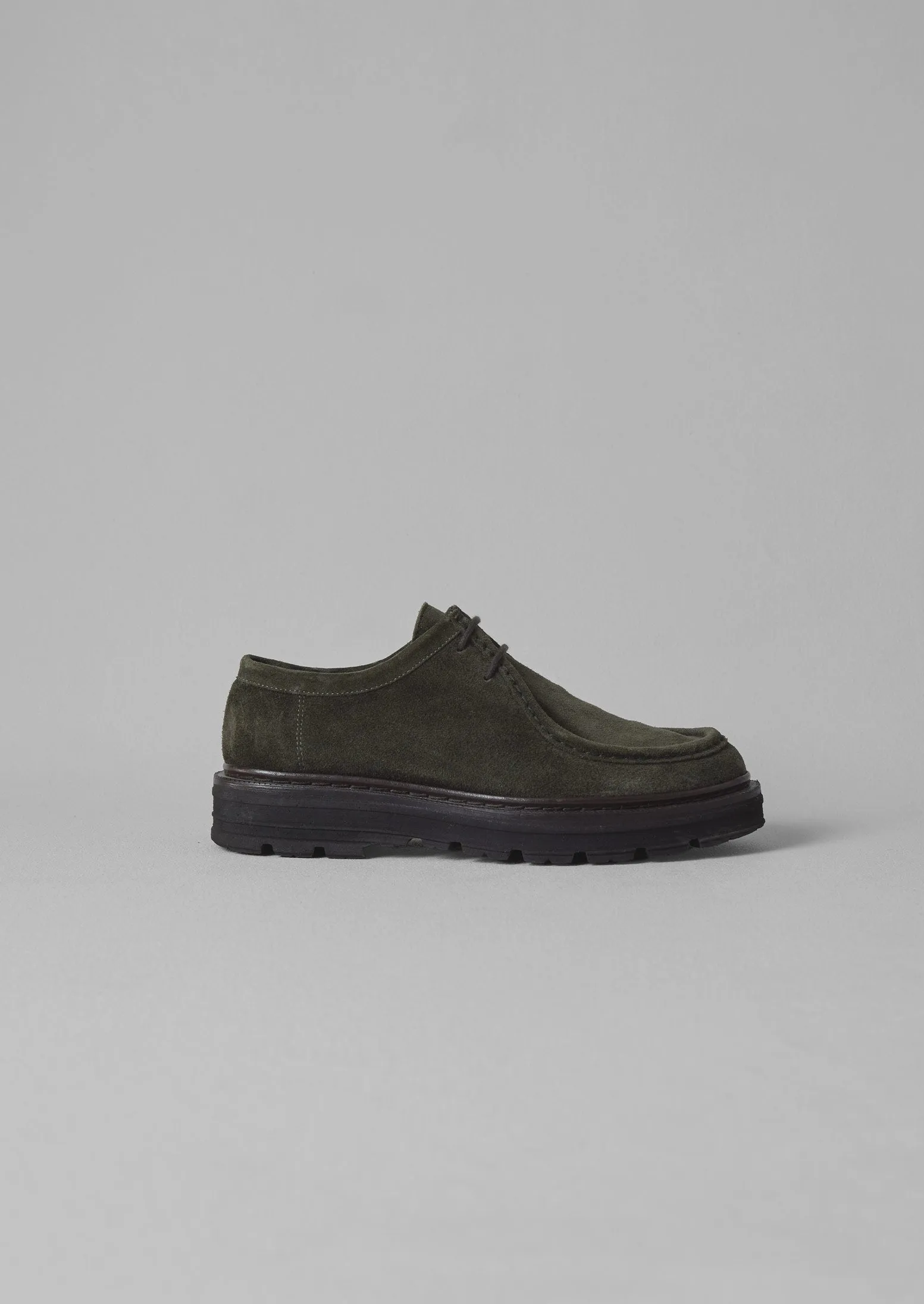 Sturlini Suede Lace Up Shoes | Dark Olive sold by TOAST product image thumbnail 2