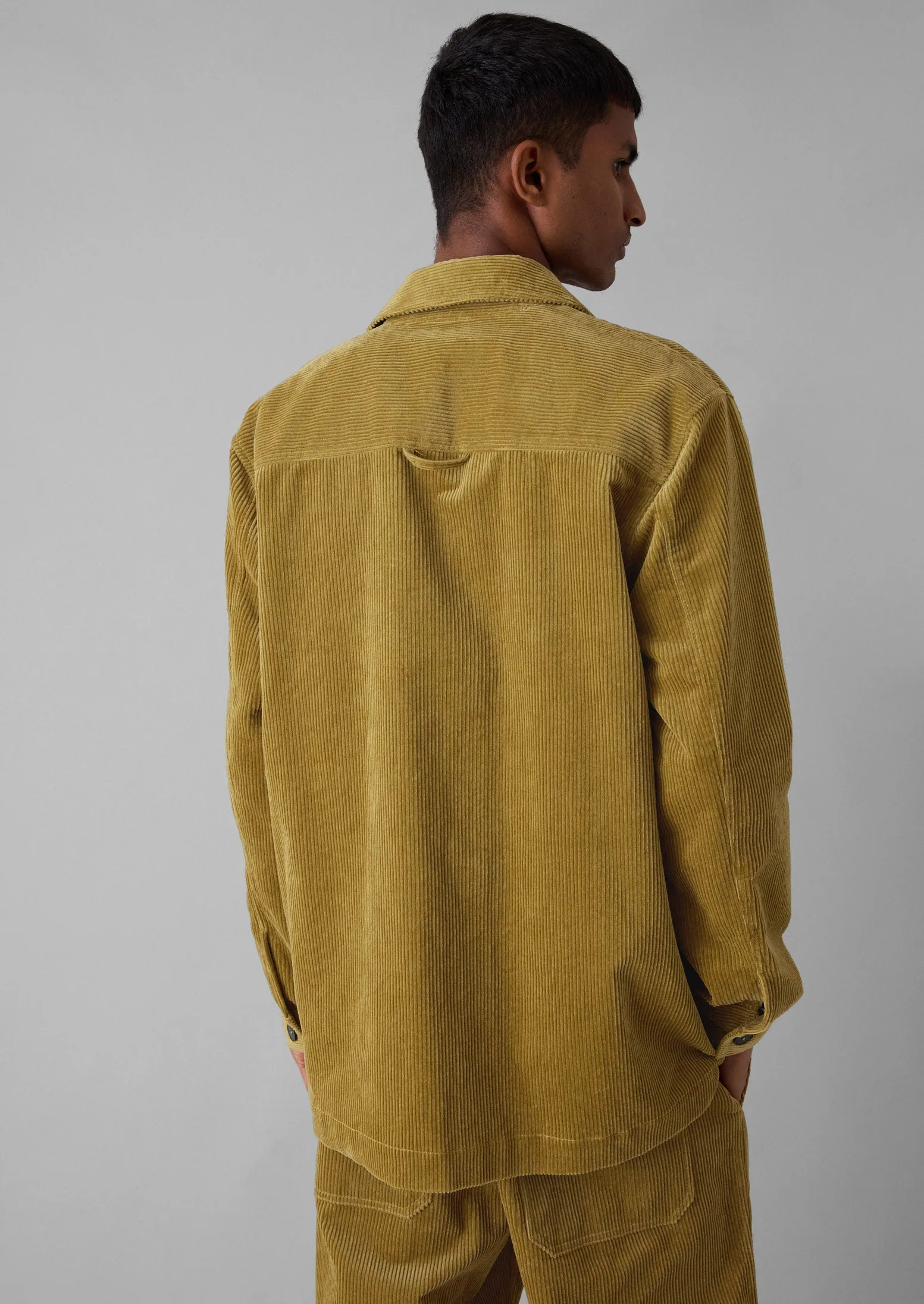 Corduroy Point Collar Jacket | Golden Sand sold by TOAST product image thumbnail 4