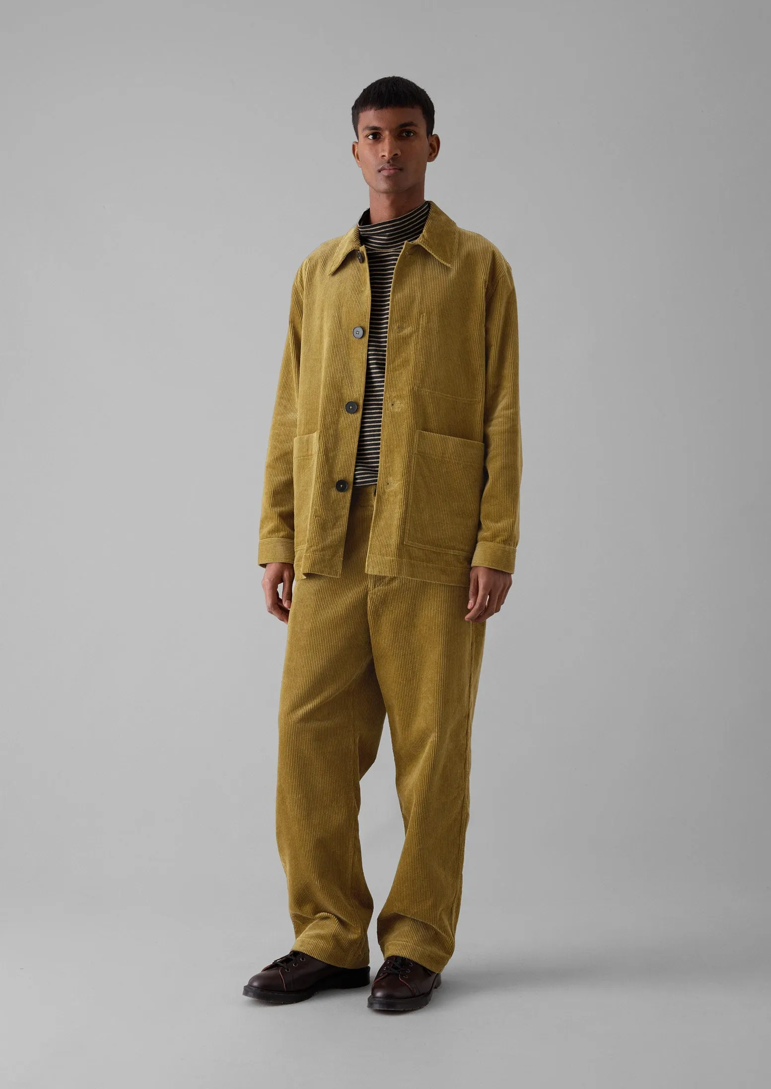 Corduroy Point Collar Jacket | Golden Sand sold by TOAST product image thumbnail 2