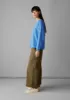Cotton Jersey Raglan Sweatshirt | Cornflower sold by TOAST