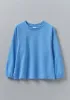 Cotton Jersey Raglan Sweatshirt | Cornflower sold by TOAST