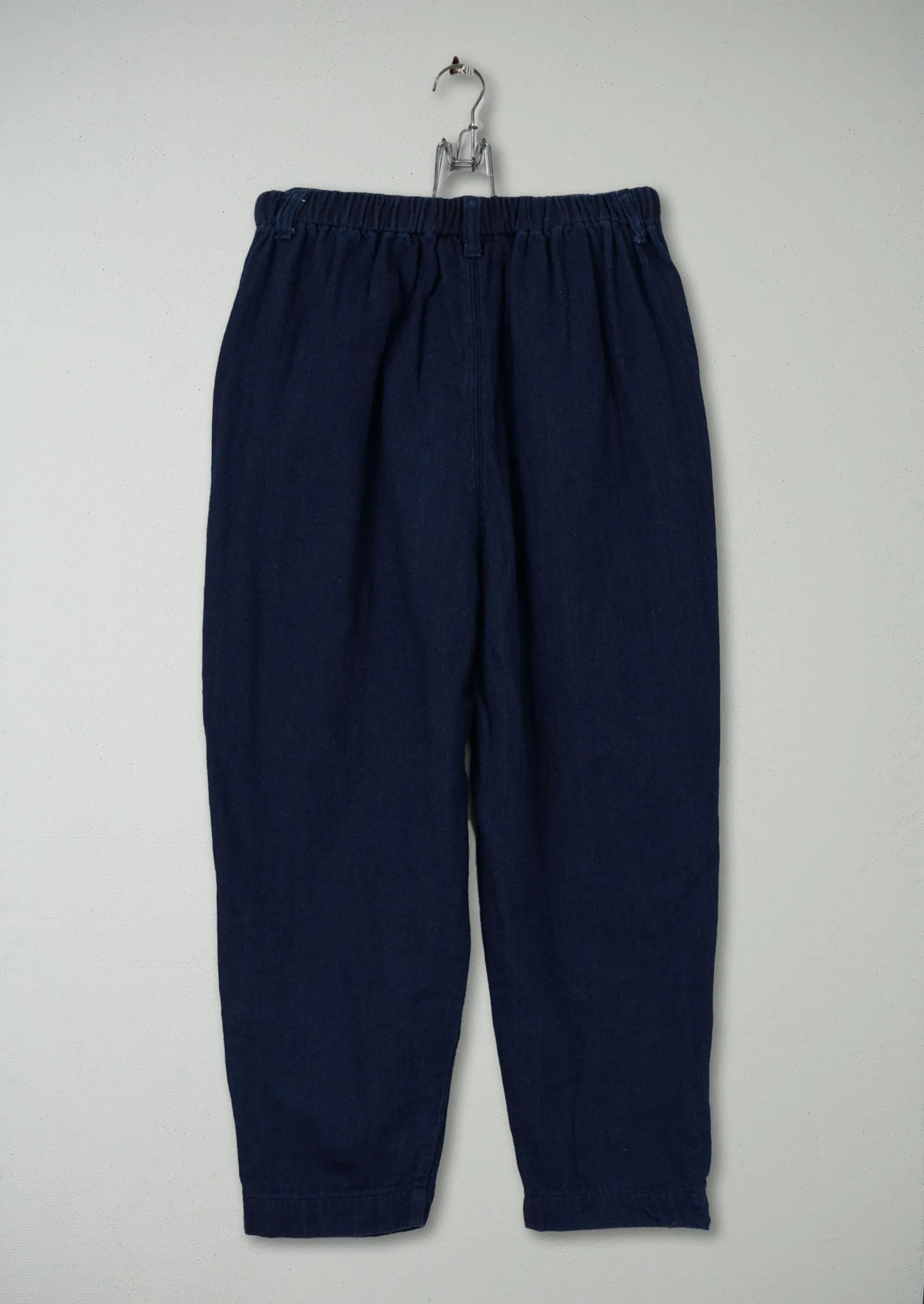 Reworn Twill Trousers Size 6 (237) | Indigo sold by TOAST