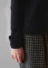 Wool Cashmere Neat Sweater | Night Sky sold by TOAST