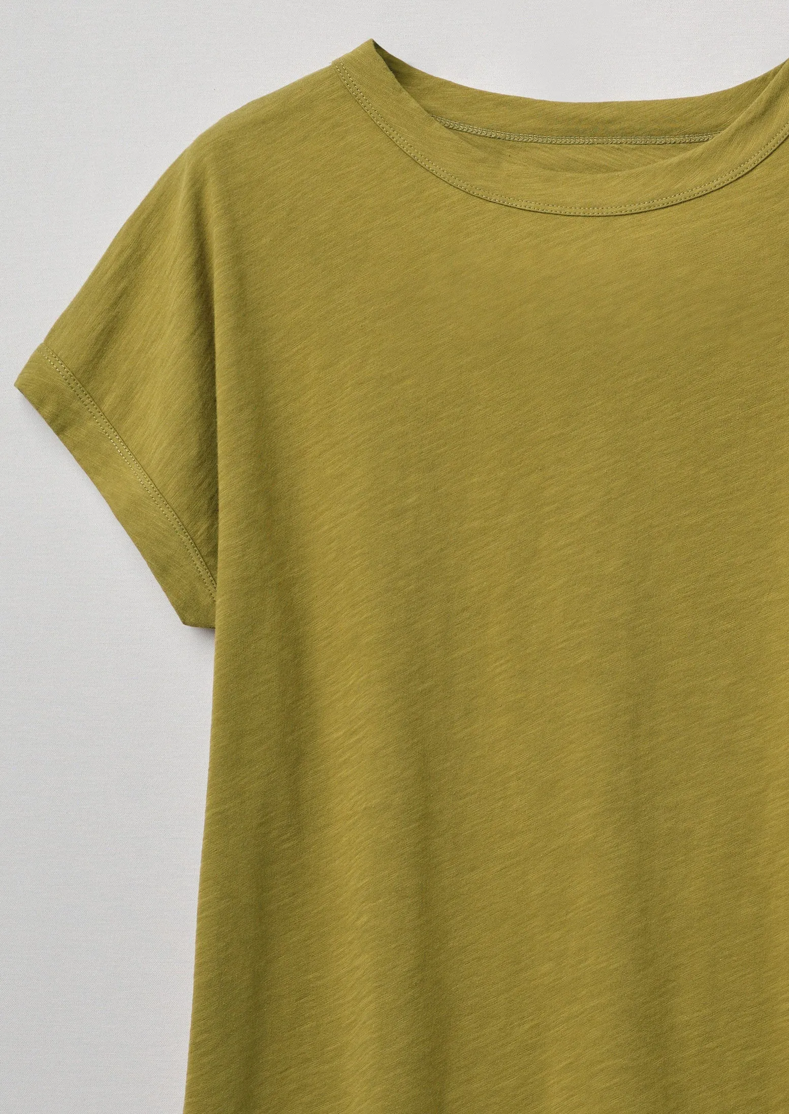 Alda Organic Cotton Easy Tee | Breen sold by TOAST product image thumbnail 5