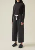 Organic Cord Pull On Trousers | Charcoal sold by TOAST