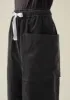 Organic Cord Pull On Trousers | Charcoal sold by TOAST