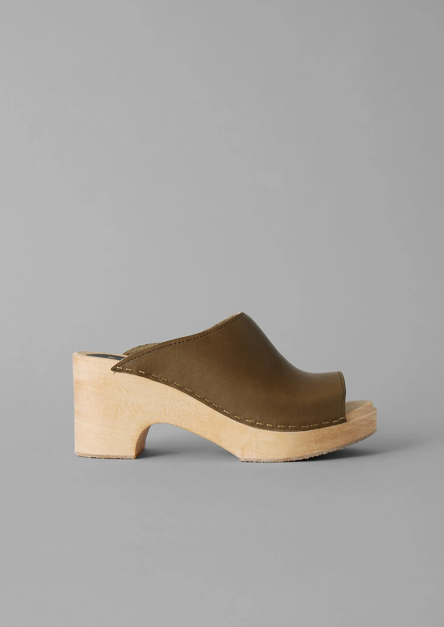 Kit and Clogs Studio Leather Open Toe Clogs | Tundra sold by TOAST product image thumbnail 2