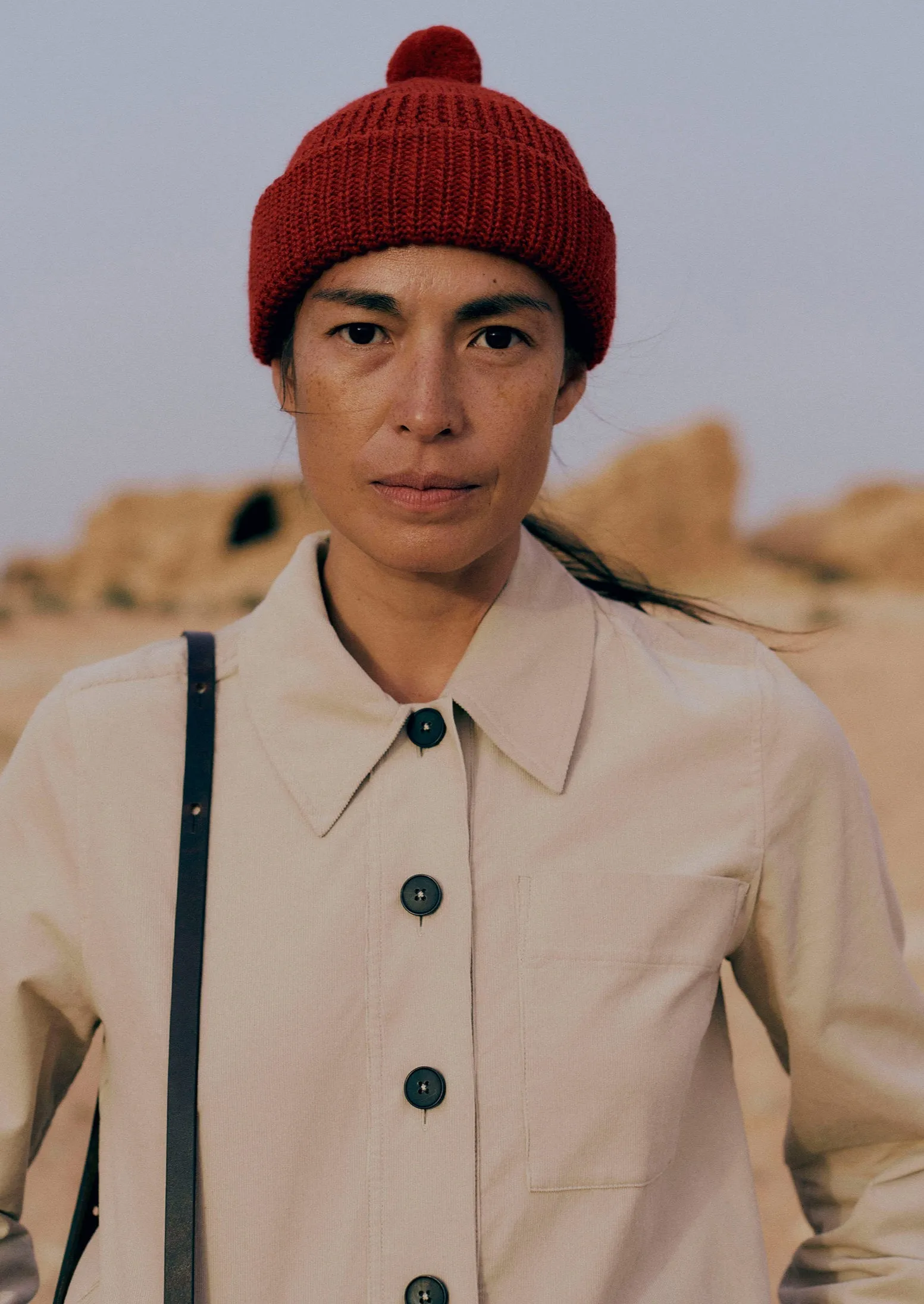 Baya Patch Pocket Organic Cord Shirt | Moonstone sold by TOAST product image thumbnail 2