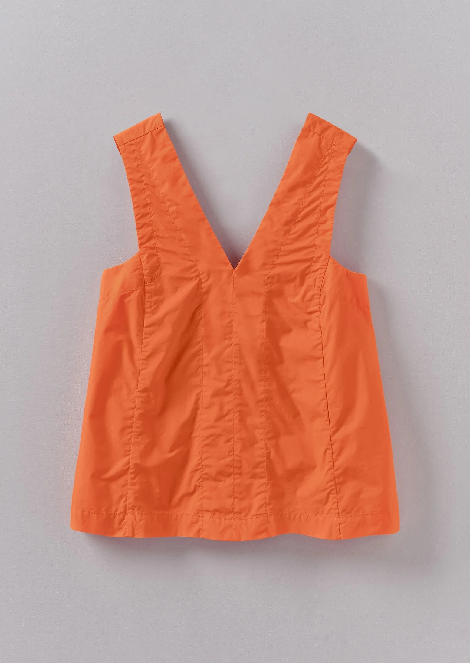 V-Neck Cotton Poplin Top | May Pole sold by TOAST