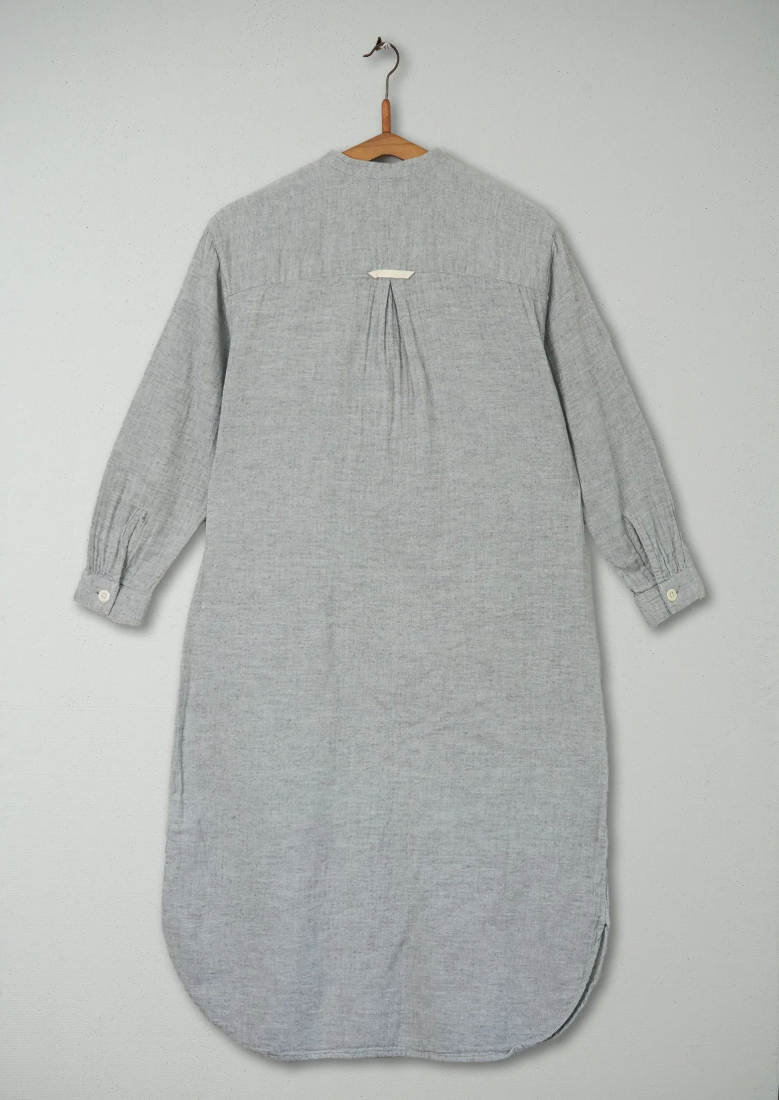Reworn Cotton Nightie Size XS (028) | Grey Melange sold by TOAST product image thumbnail 2