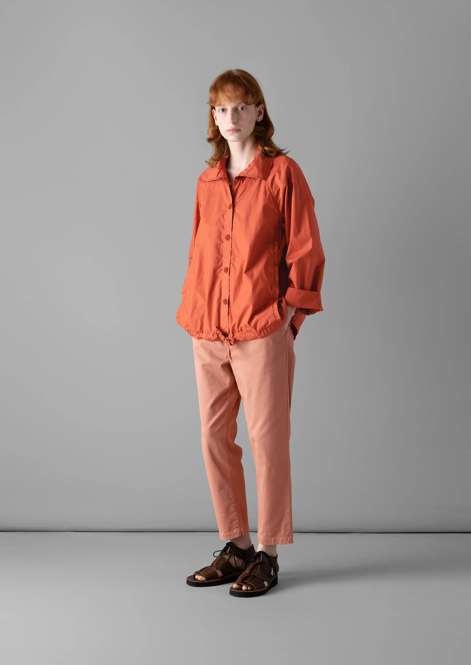 Gabi Cotton Pull On Trousers | Madder Rose sold by TOAST product image thumbnail 2