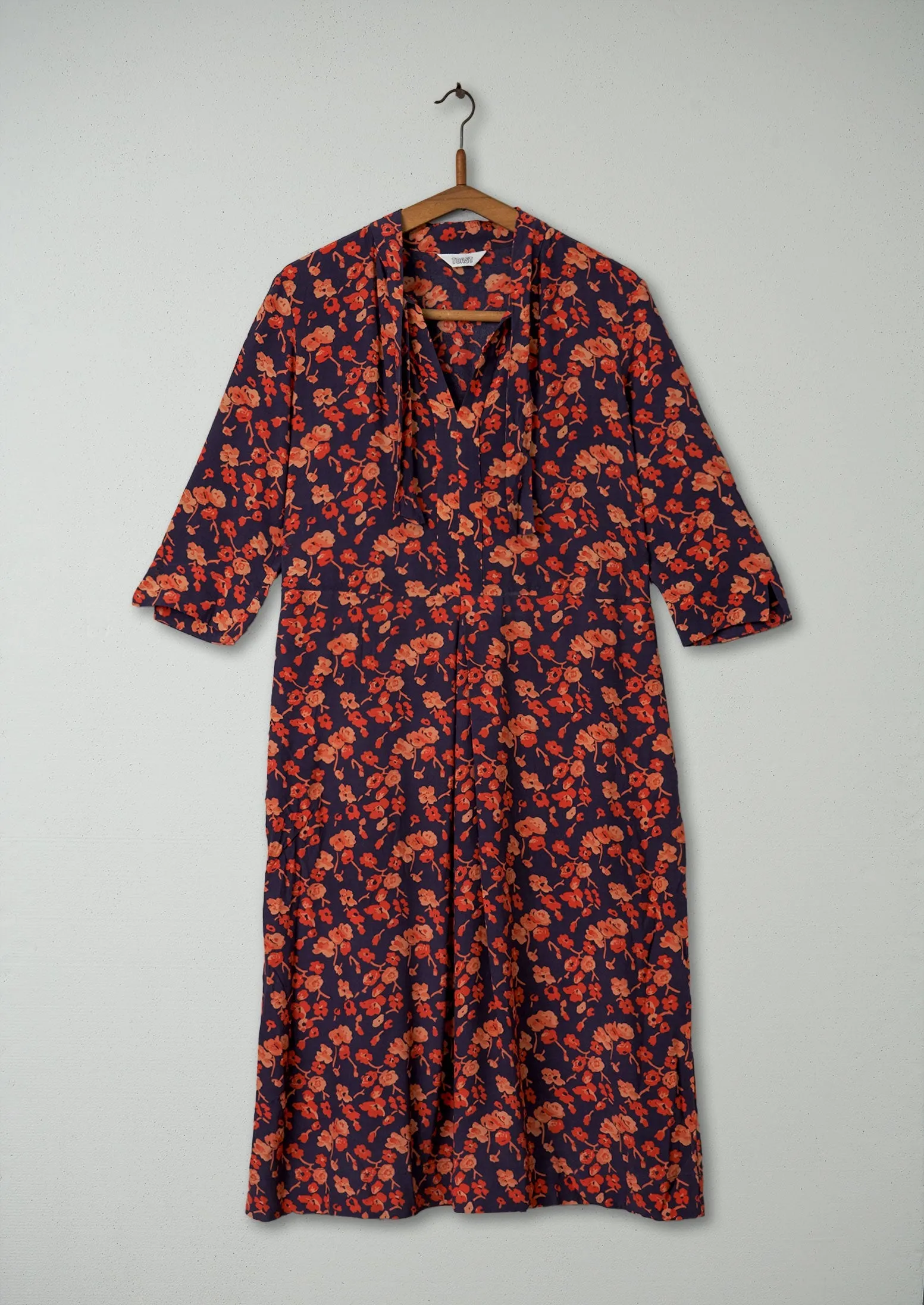Reworn Floral Print Dress Size 6 (346) | Multi sold by TOAST