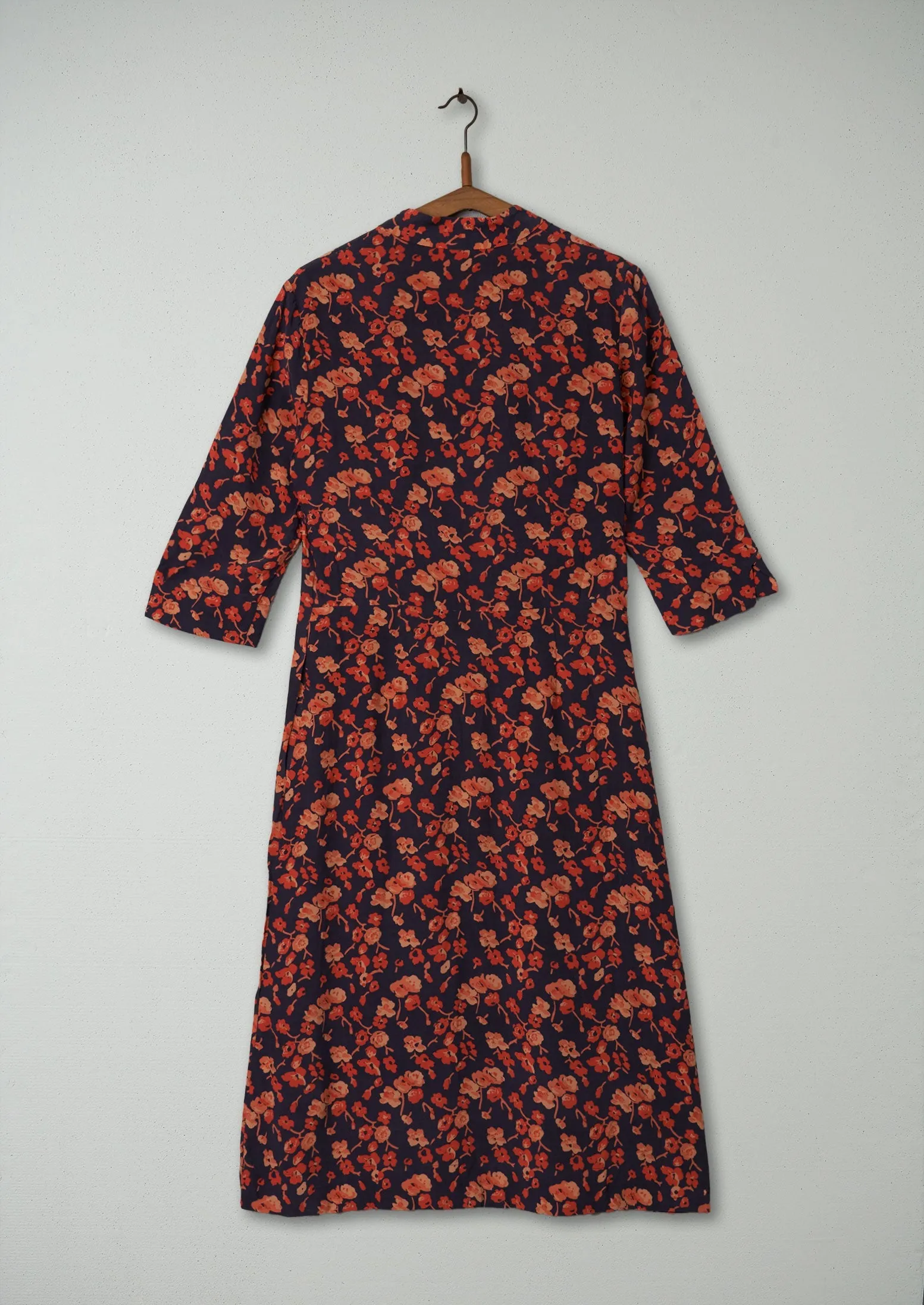 Reworn Floral Print Dress Size 6 (346) | Multi sold by TOAST product image thumbnail 2