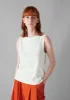 Garment Dyed Organic Cotton Tank Top | Chalk sold by TOAST
