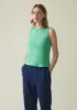 Garment Dyed Cotton Tank Top | Mint sold by TOAST