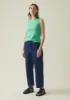 Garment Dyed Cotton Tank Top | Mint sold by TOAST