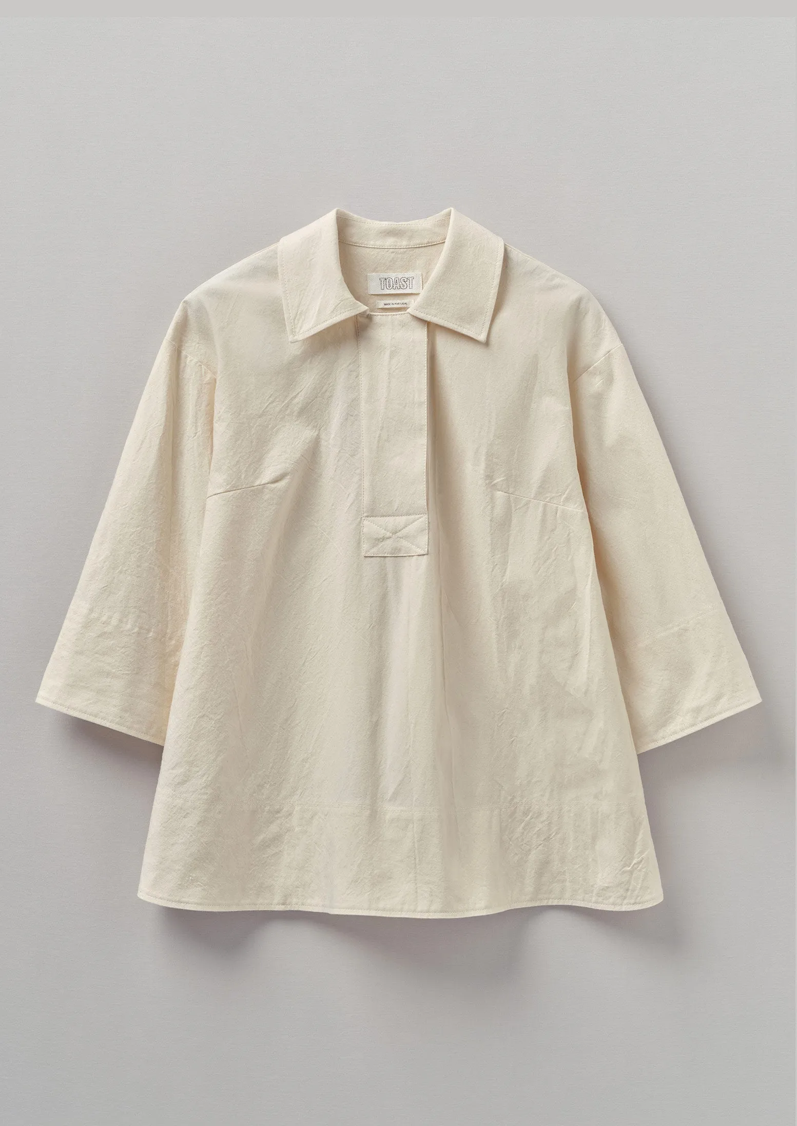A Line Canvas Shirt | Calico | Parallel