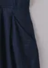 Cross Front Indigo Twill Jumpsuit | Indigo sold by TOAST