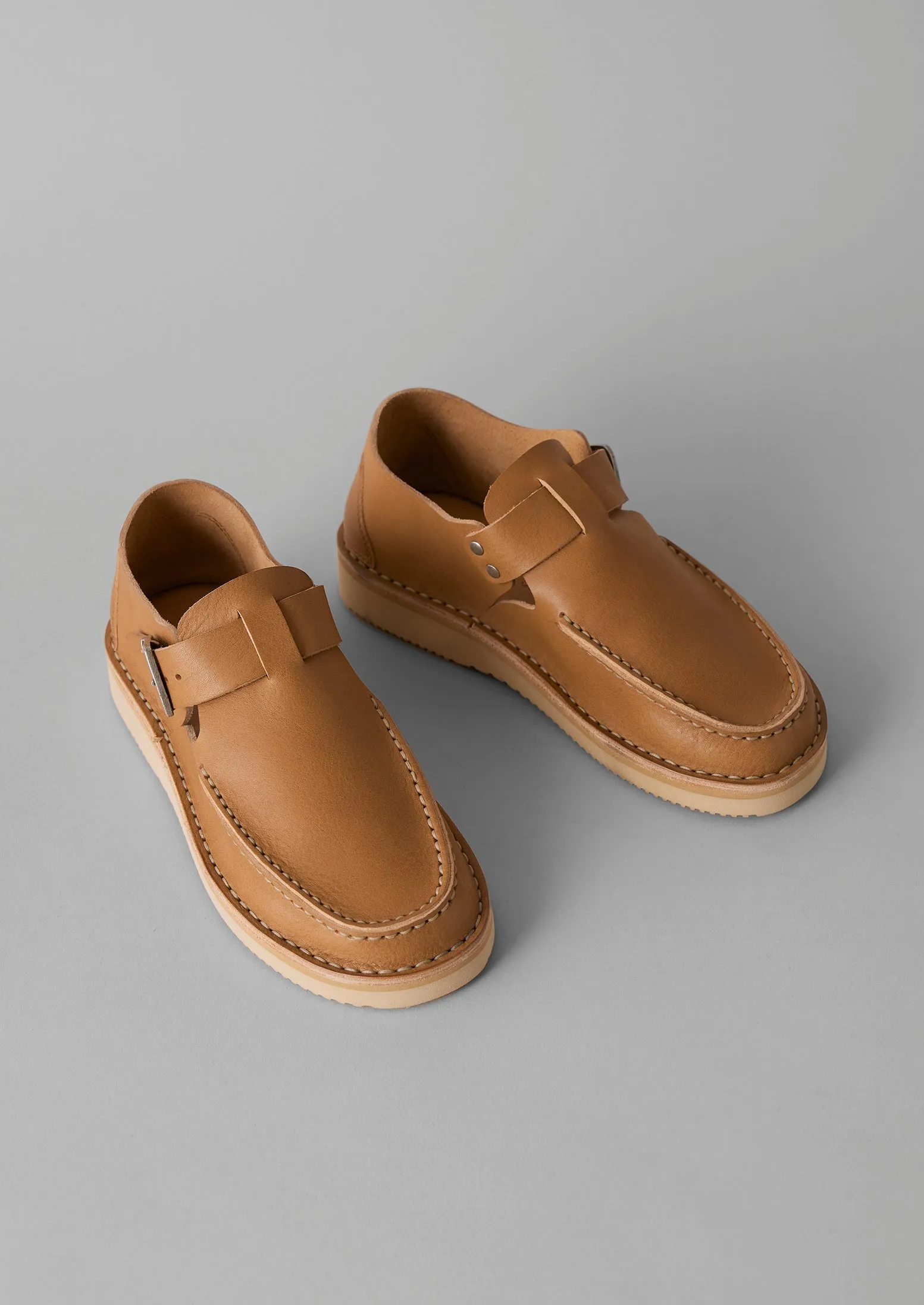Fracap Ankle Shoes | Tan sold by TOAST